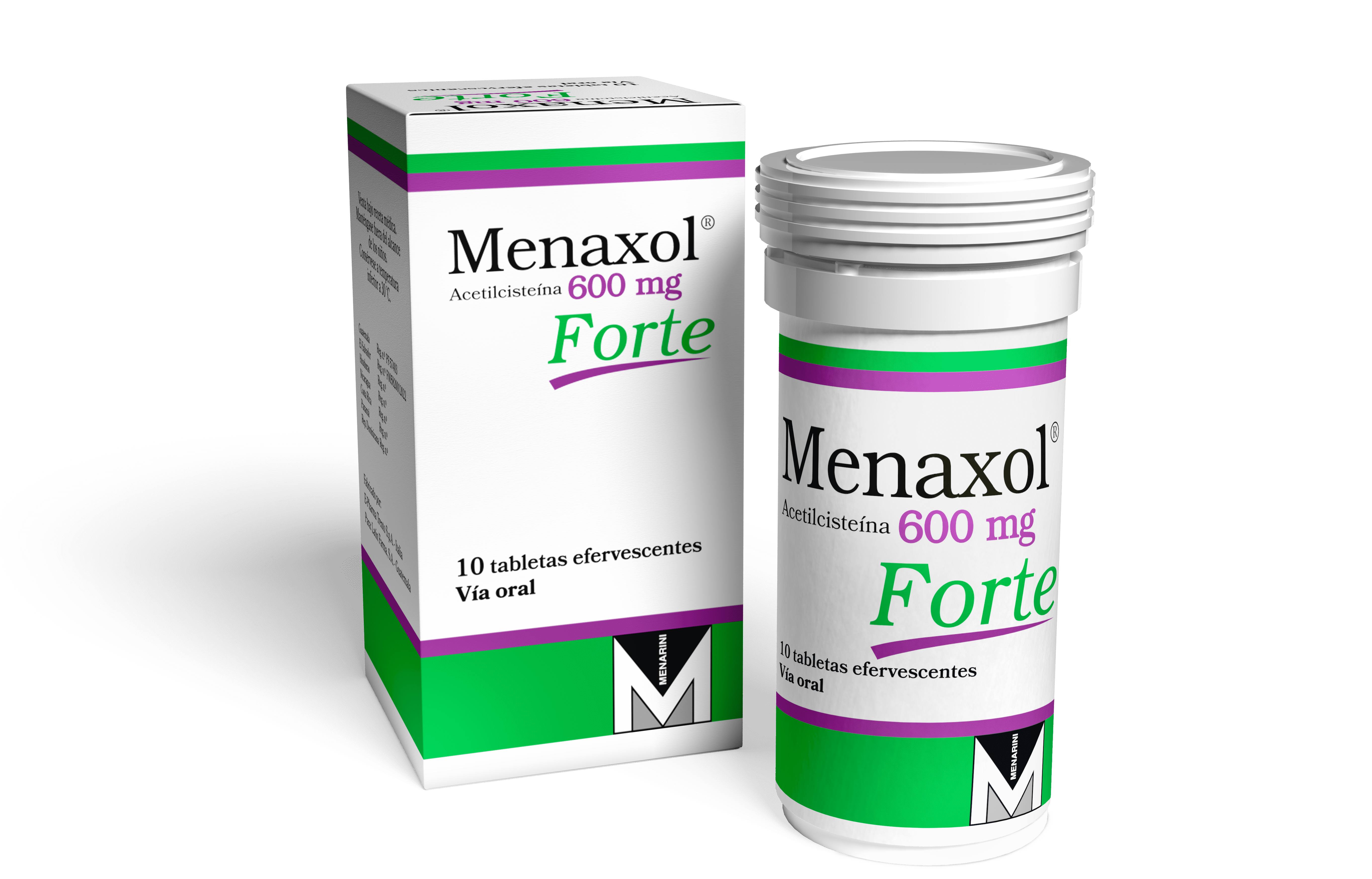 Menaxol Forte Tabletas Efervescentes