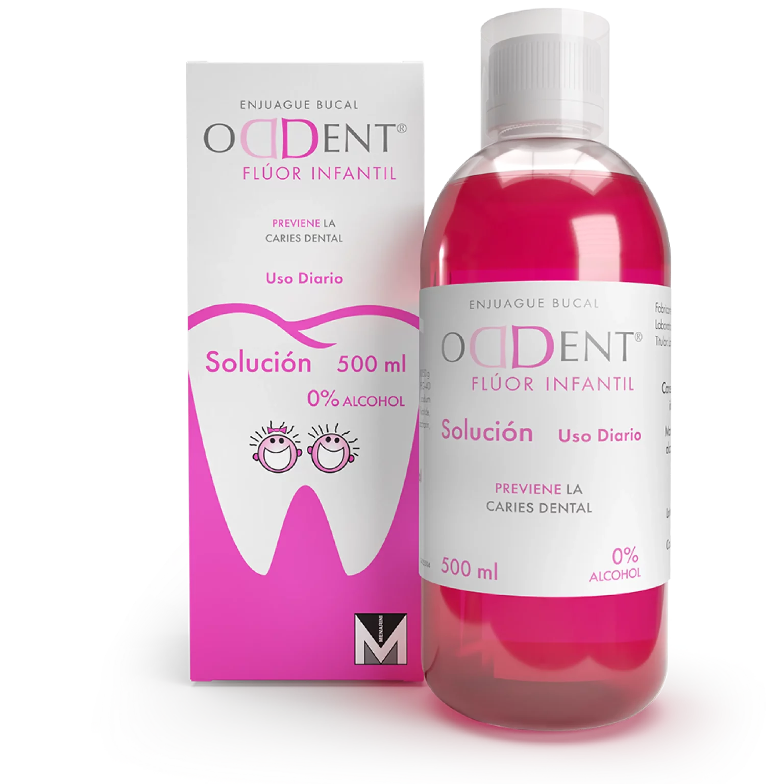 Oddent Flúor Infantil Enjuague Bucal