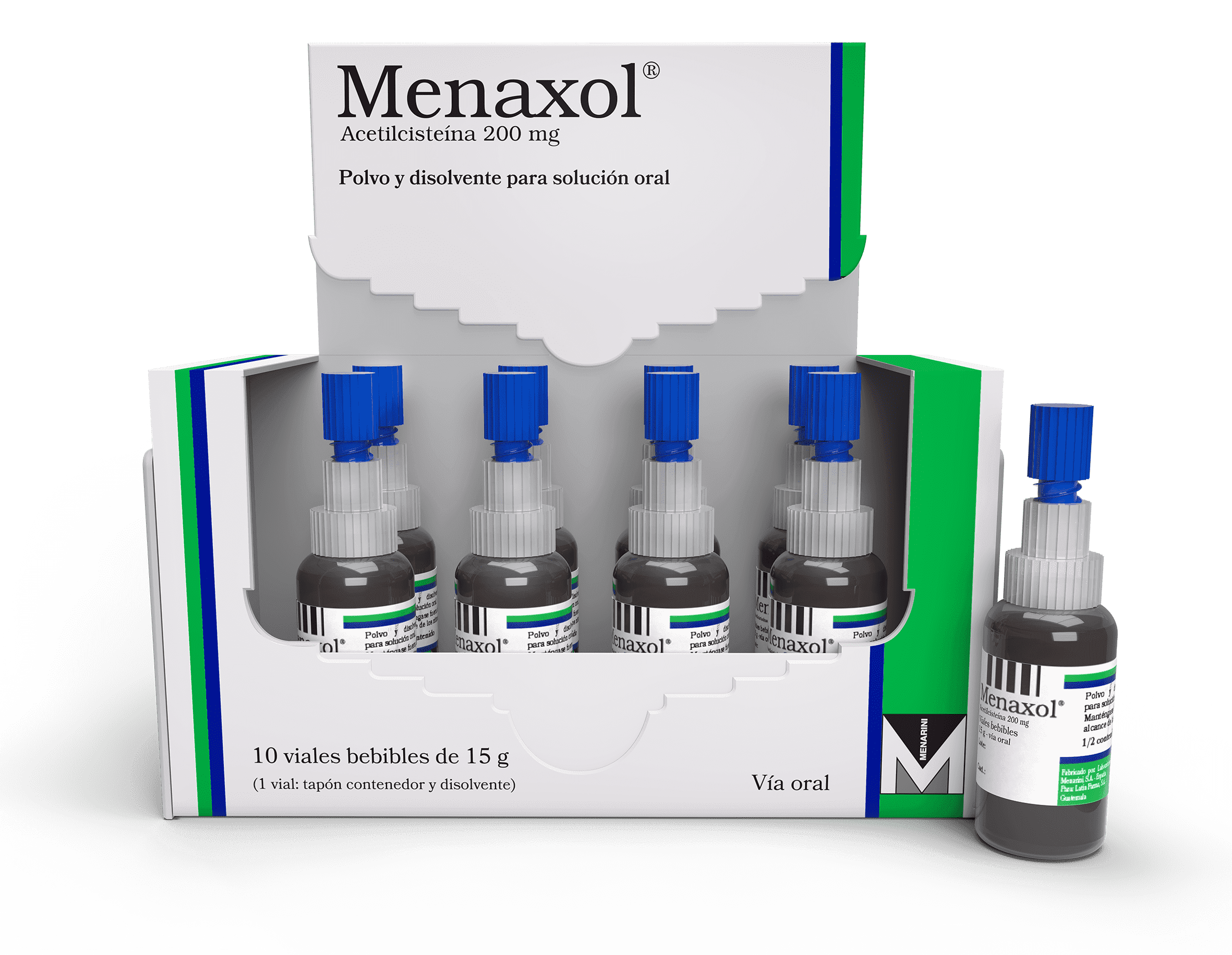 Menaxol - Viales bebibles