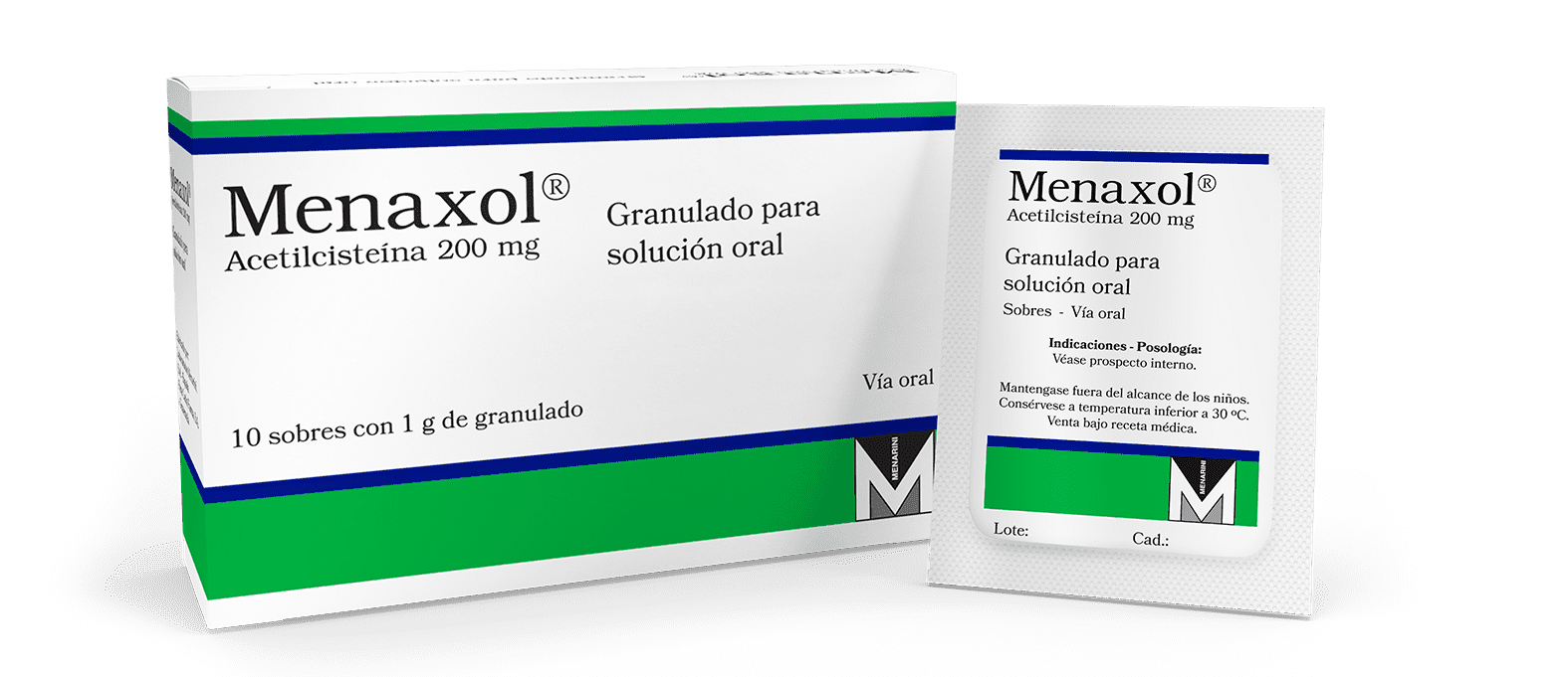 Menaxol - Sobre granulado