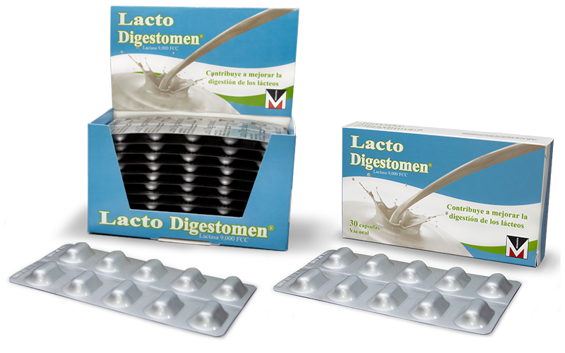 LactoDigestomen 10Capsulas Composicion